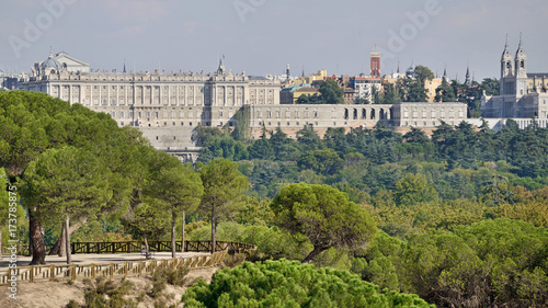 Royal Palace in Madrid, Spain #173785875