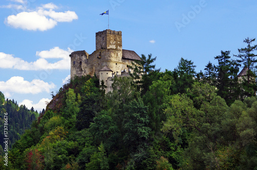 Medieval Castle in Niedzica Poland.