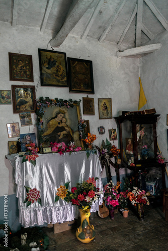 Small Rural Chapel in South American Andes. Venezuela photo