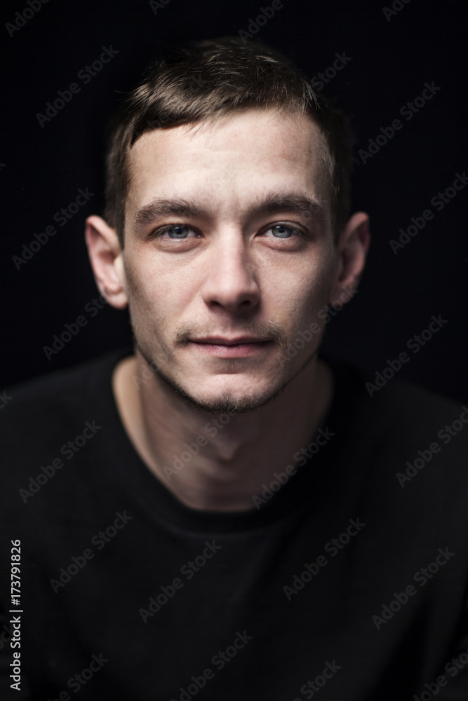 Portrait of a young man