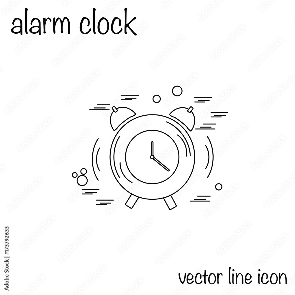 Alarm clock icon