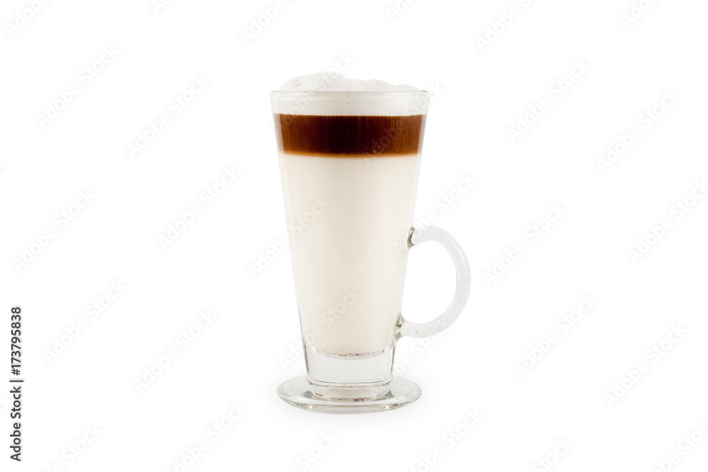 Coffee late in glass Coffee late in glass