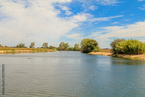 Vista do Rio Sorraia em Coruche Portugal