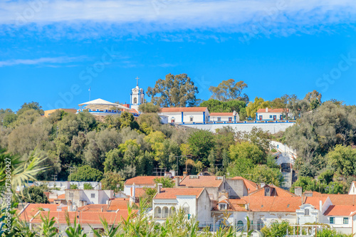Vista da Vila de Coruche Portugal