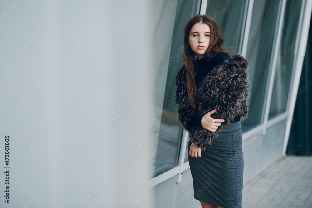Beautiful stylish girl Beautiful stylish girl