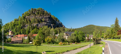 Berg Oybin im Zittauer Gebirge