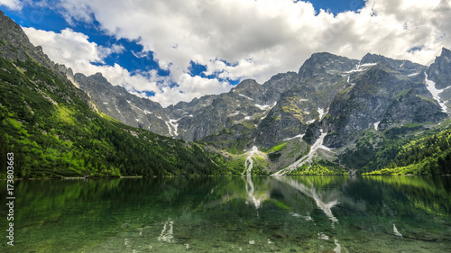 Eye of the Sea (Morskie Oko) lake in Tatra mountains