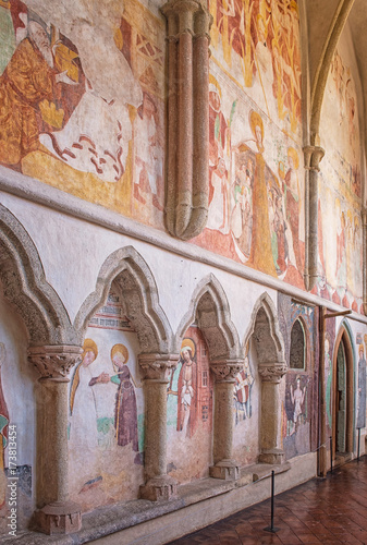 Medieval chapel in the cast...