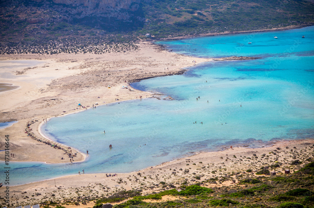 Obraz premium Balos beach, Crete, Greece