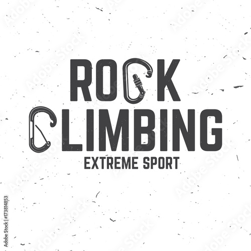 Typography design with a straight gate locking carabiner for bolt and carabiner witn keylock nose.