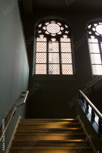 Interior of city hall  Bruges  Belgium