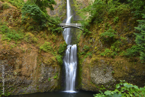 Multnomah Falls in the Columbia River Gorge, Oregon