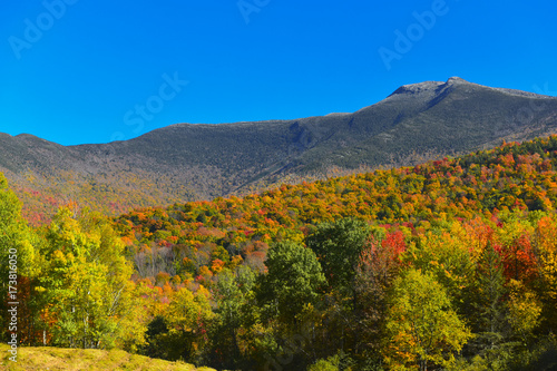 Autumn on Mount Mansfield, Vermont
