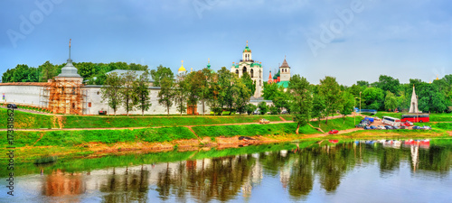 View of the Transfiguration Monastery with the Kotorosl River in Yaroslavl, Russia © Leonid Andronov
