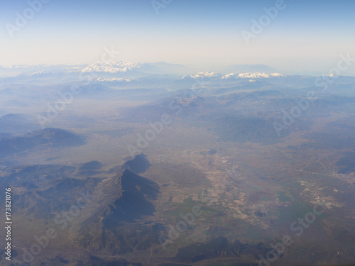 Mountains and snow