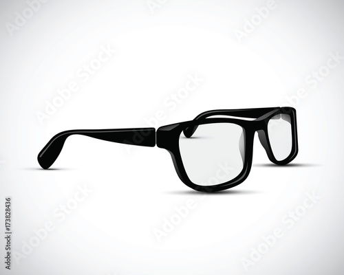 black glasses frames
