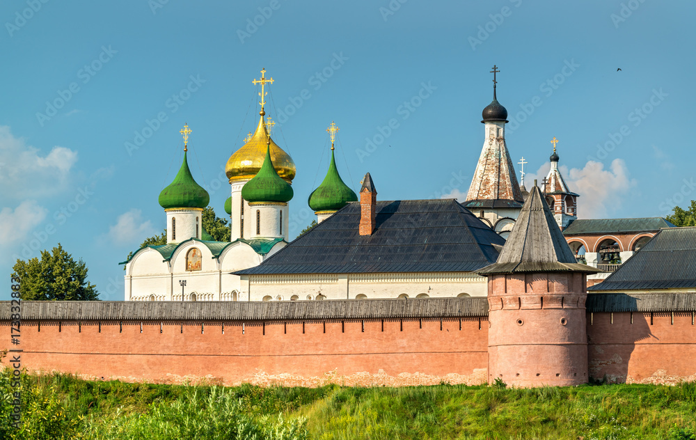 The Saviour Monastery of St. Euthymius in Suzdal, a UNESCO world heritage site in Russia