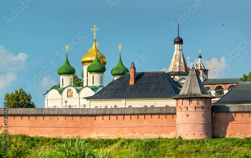 The Saviour Monastery of St. Euthymius in Suzdal, a UNESCO world heritage site in Russia photo