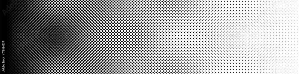 Seamless Screentone Graphics_Halftone Gradation_Black Square Dots Seamless Screentone Graphics_Halftone Gradation_Black Square Dots