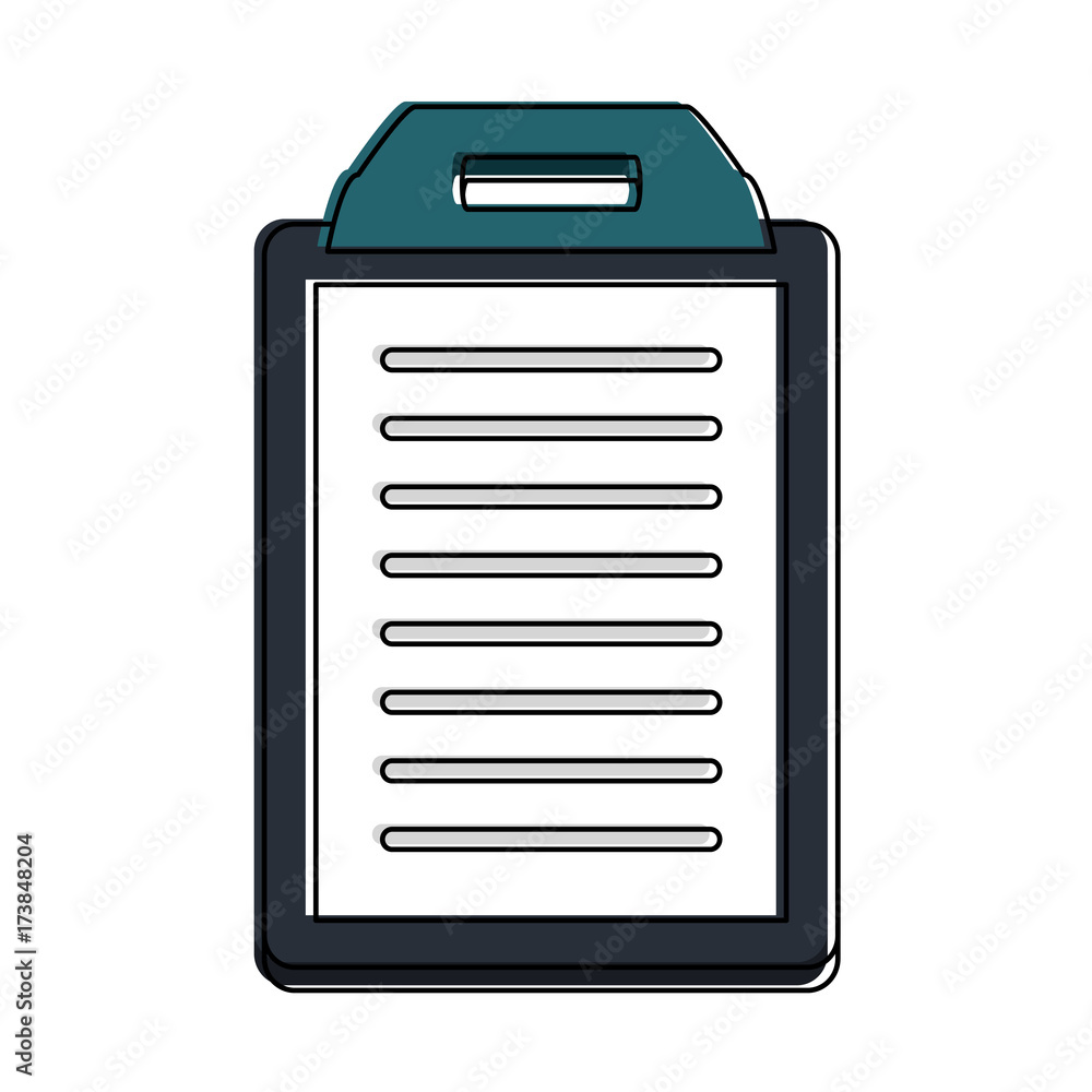 clipboard with paper icon image vector illustration design clipboard with paper icon image vector illustration design