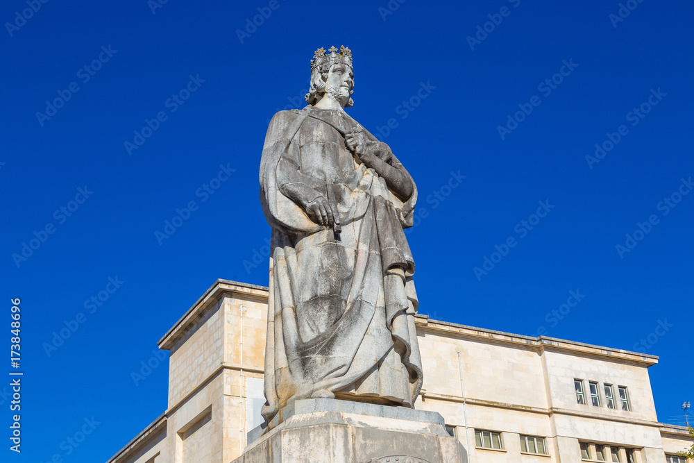 Statue of King Denis in Coimbra