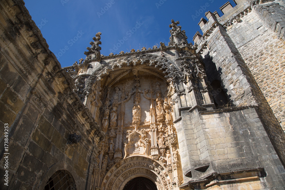 Medieval Templar castle in Tomar Medieval Templar castle in Tomar