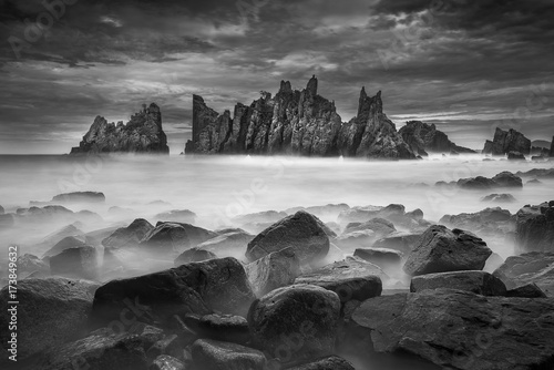 Gigi Hiu Beach, The Exotic of Shark Teeth Coast, Tanggamus - Lampung, Indonesia