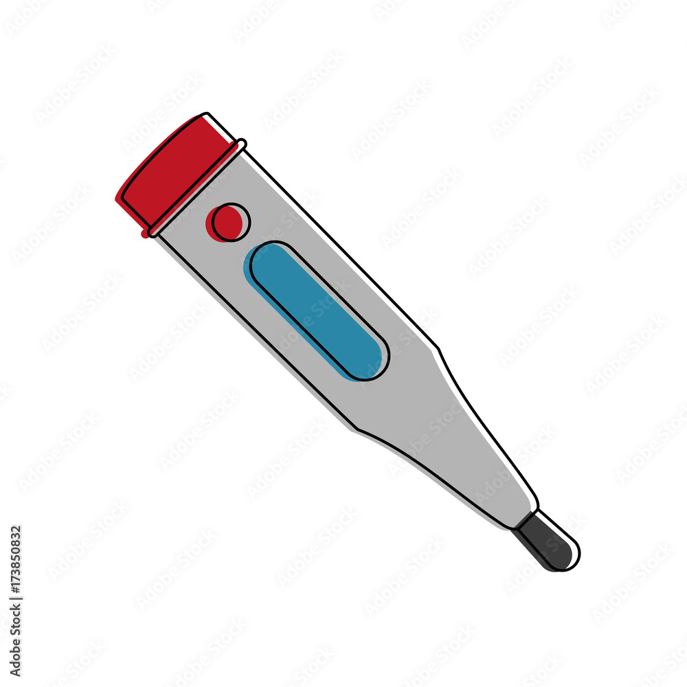 digital thermometer healthcare icon image vector illustration design digital thermometer healthcare icon image vector illustration design