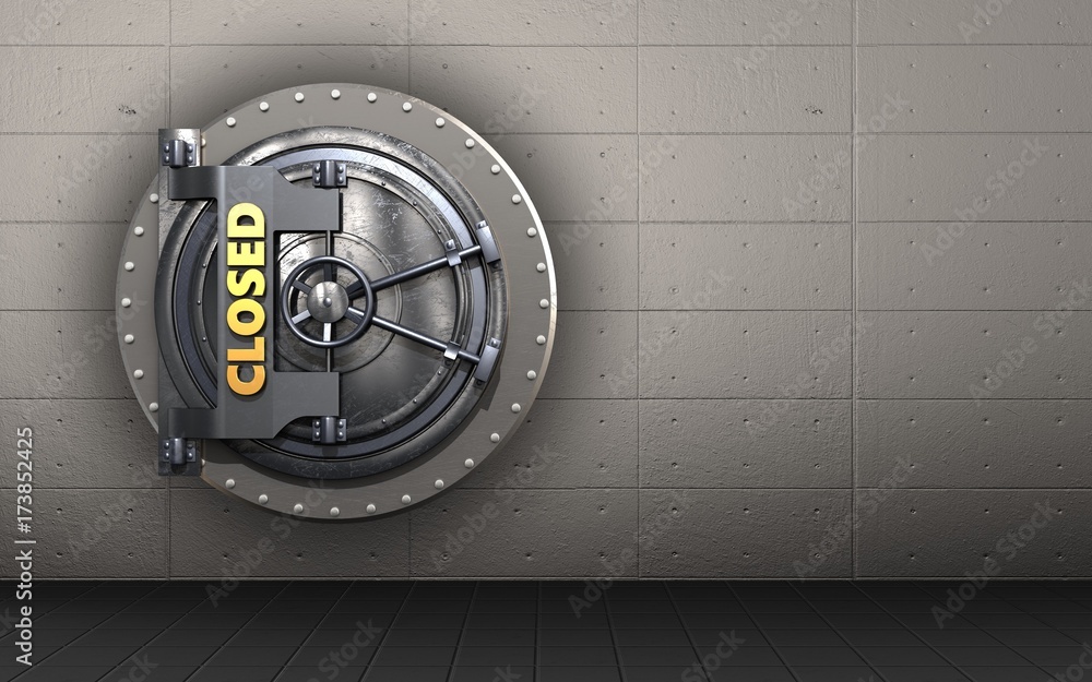 3d closed vault door closed vault door 3d closed vault door closed vault door