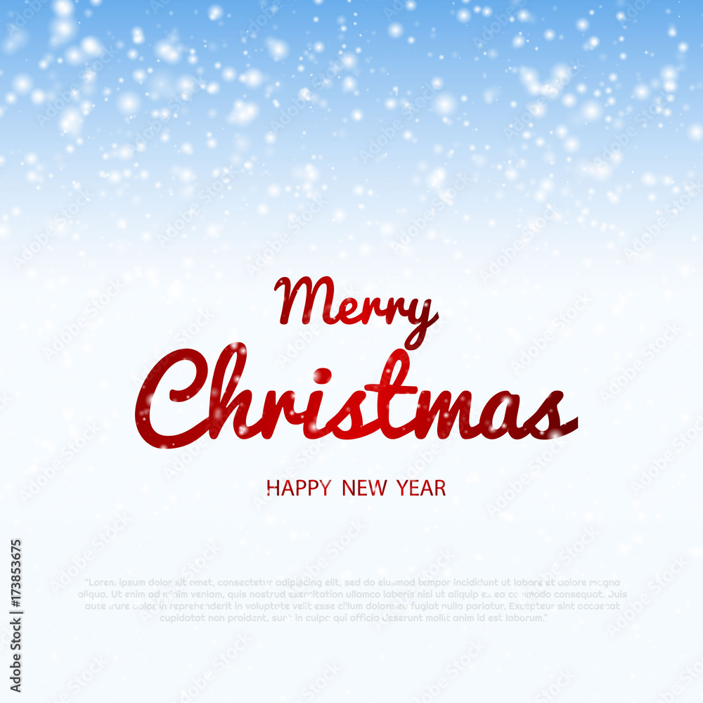 Background with snow christmas Background with snow christmas