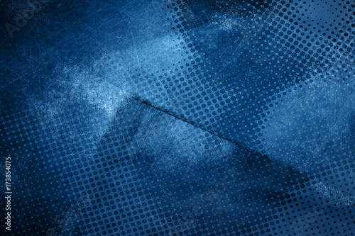 Blue Tone Modern Abstract Art Background Pattern Design