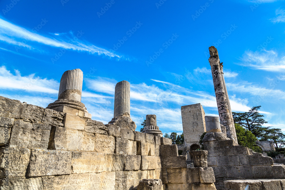 Roman amphitheatre in Arles, France