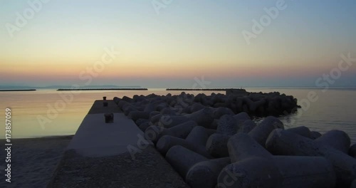 Wallpaper Mural 日本の島の夜明け④ Torontodigital.ca