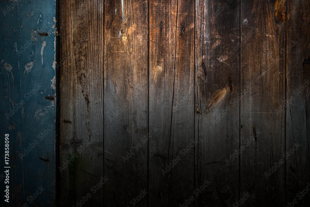 Obraz premium Dark wooden background