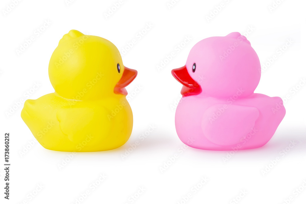 rubber duck on White Background rubber duck on White Background