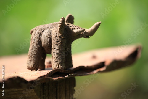 Clay Animal - Bigodi Swamps - Uganda