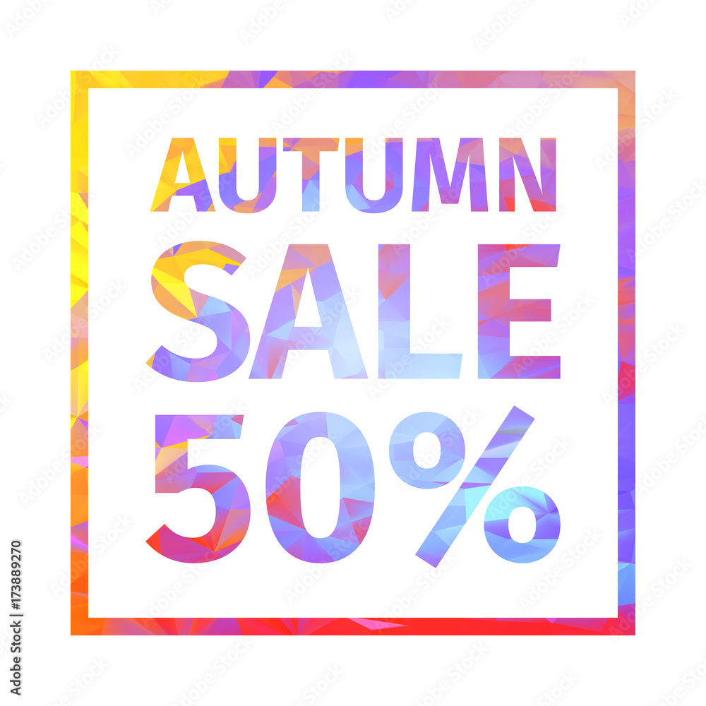 Autumn sale 50% banner Autumn sale 50% banner