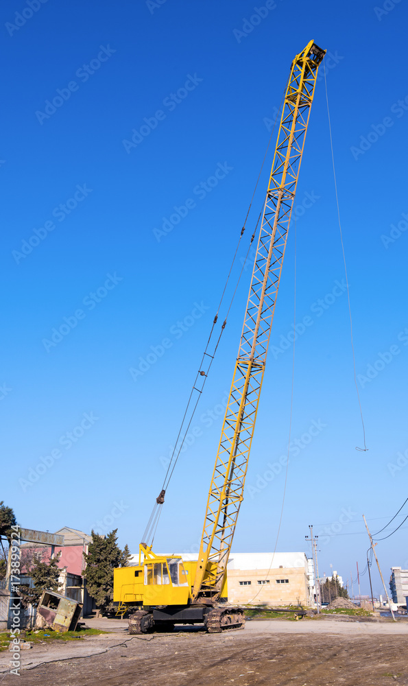Mobile lifting crane