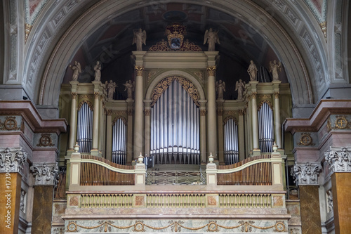 Organ in Basilica of Eger, Hungary