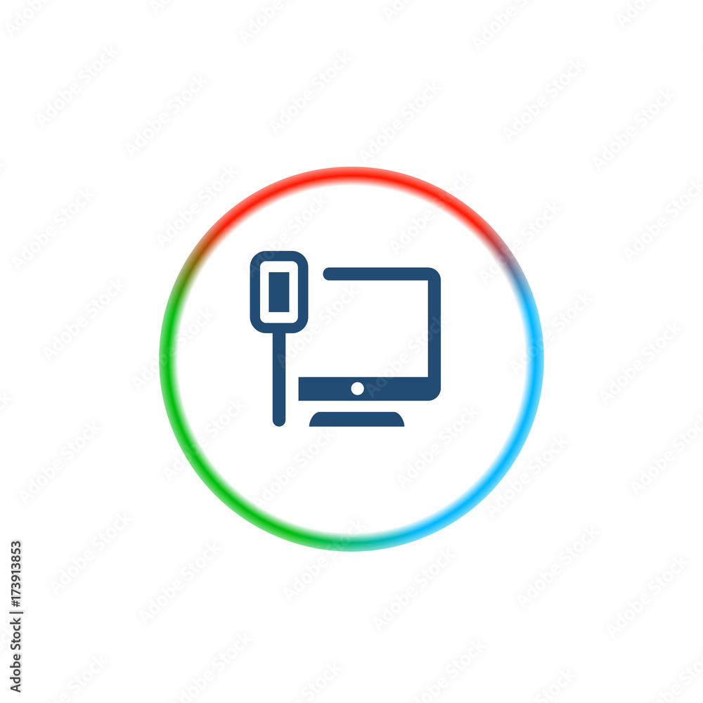 Rainbow Style App Icon Rainbow Style App Icon