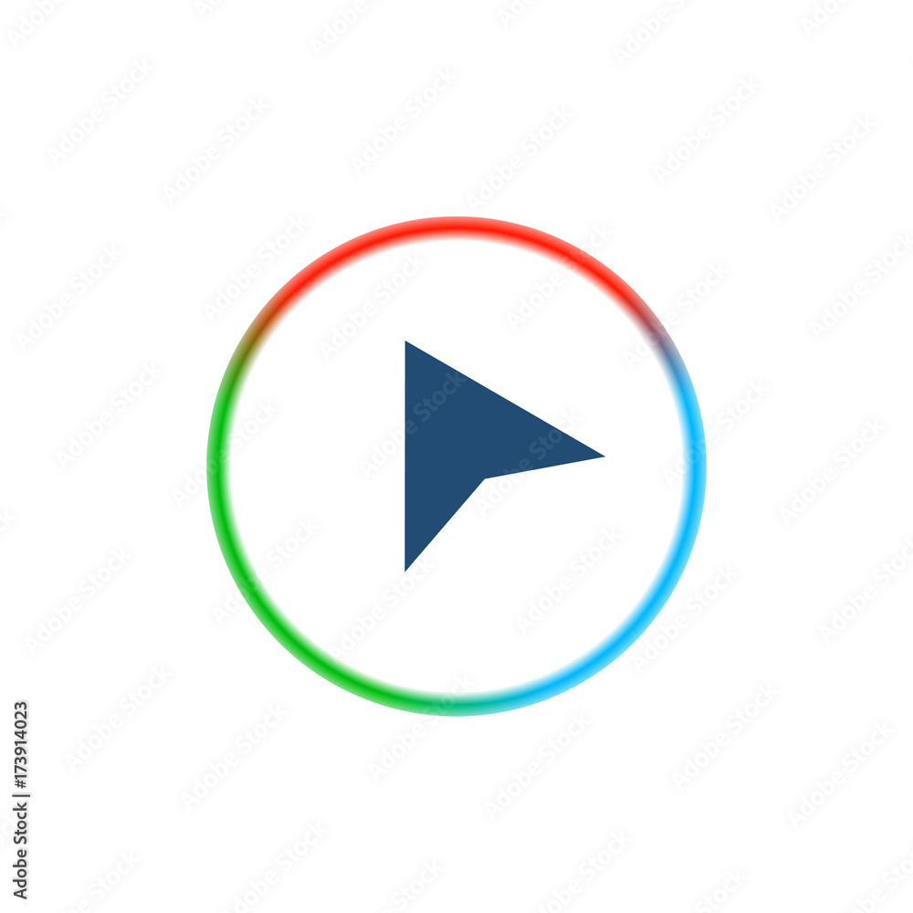 Rainbow Style App Icon Rainbow Style App Icon
