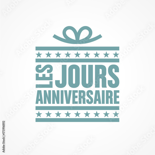 Fotografie les jours anniversaire