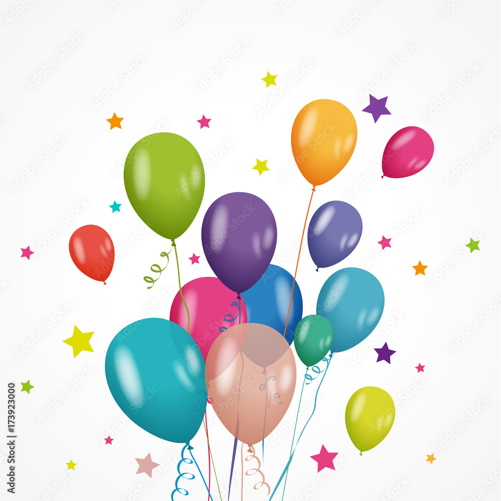 ballons colorés ballons colorés