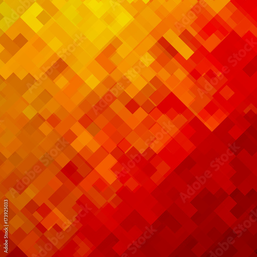 Abstract colorful background of squares. Geometric texture. Halftone effect. Vector illustration. Eps 10