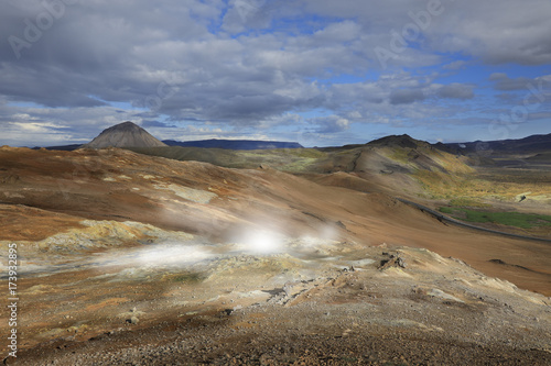 Hverir Namafjall geothermal site in Iceland