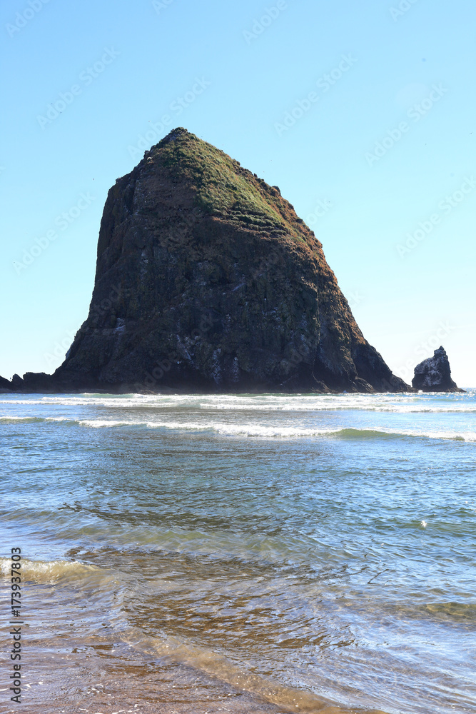 The Haystack Rock, Cannon Beach, Oregon