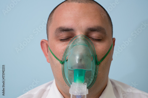 Medical mask for inhalation