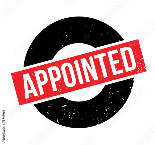Appointed rubber stamp. Grunge design with dust scratches. Effects can be easily removed for a clean, crisp look. Color is easily changed.