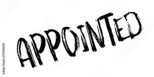 Appointed rubber stamp. Grunge design with dust scratches. Effects can be easily removed for a clean, crisp look. Color is easily changed.