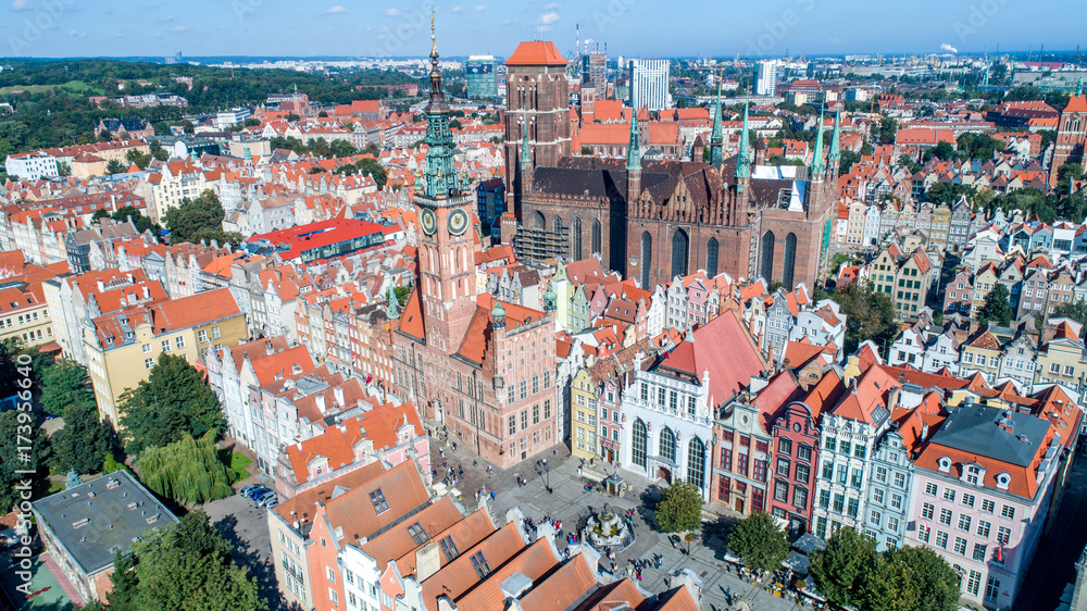 Obraz Rynek Starego Miasta w Gdańsku